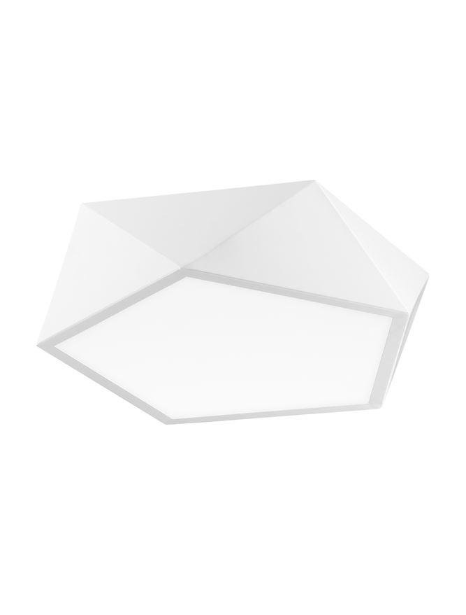 NV 8186201 Stropní svítidlo DARIUS stropní svítidlo kov a akrylový difuzor matná bílá E27 4x12W - NOVA LUCE