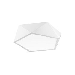Obrázek pro produkt Stropní svítidlo DARIUS stropní svítidlo kov a akrylový difuzor matná bílá E27 4x12W - NOVA LUCE