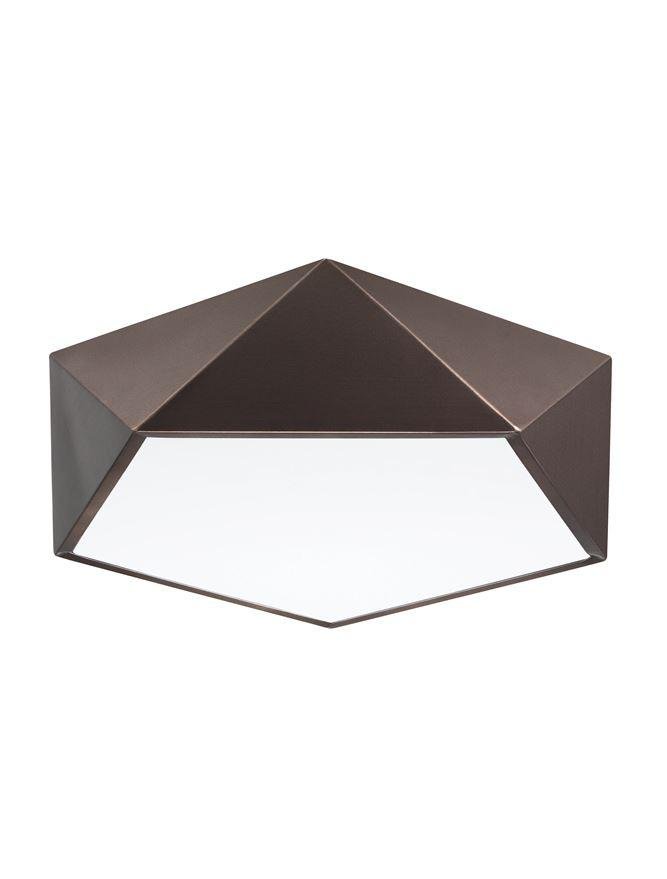 NV 8186203 Stropní svítidlo DARIUS stropní svítidlo kov a akrylový difuzor hnědá zvenku a matná bílá uvnitř E27 4x12W - NOVA LUCE