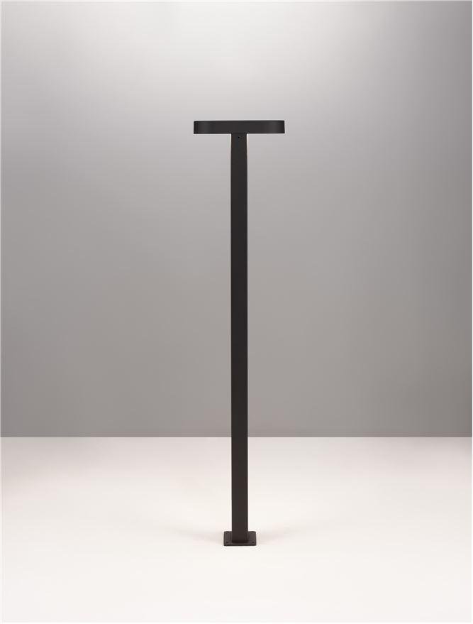 NV 9002868 Venkovní sloupkové svítidlo OFIR černý hliník a akryl LED 10.3W 3000K 220-240V 92st. IP54 - NOVA LUCE (obrázek 4)