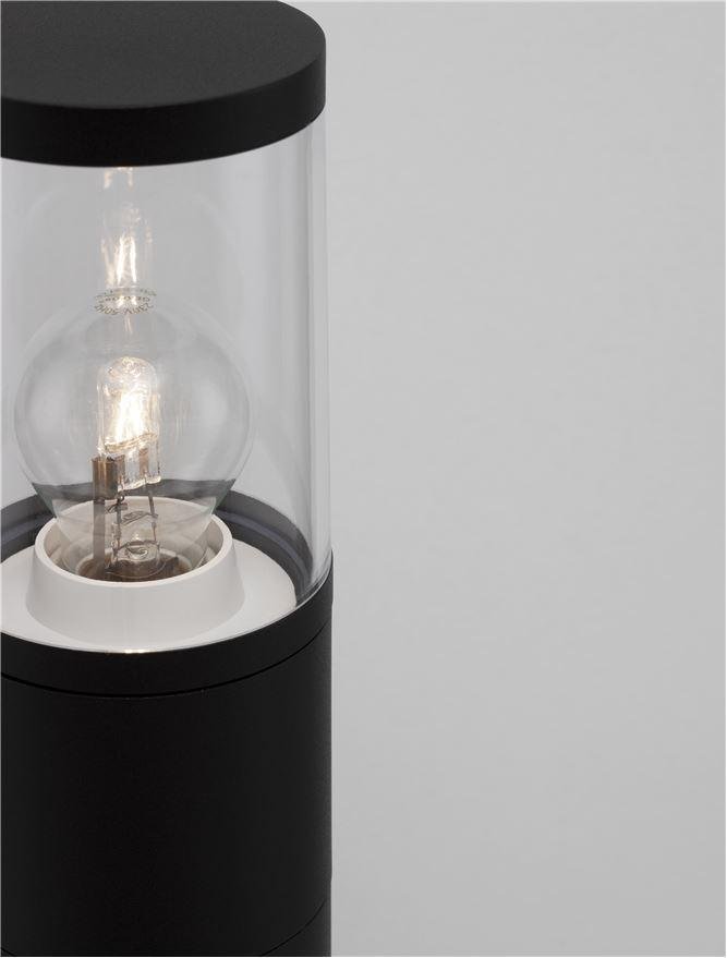 NV 9002875 Venkovní sloupkové svítidlo CETERA černý hliník a akryl E27 1x12W 220-240V IP54 bez žárovky - NOVA LUCE (obrázek 5)