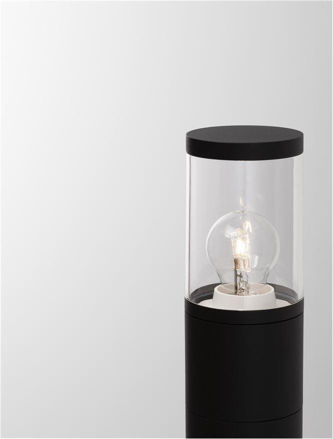NV 9002875 Venkovní sloupkové svítidlo CETERA černý hliník a akryl E27 1x12W 220-240V IP54 bez žárovky - NOVA LUCE (obrázek 7)