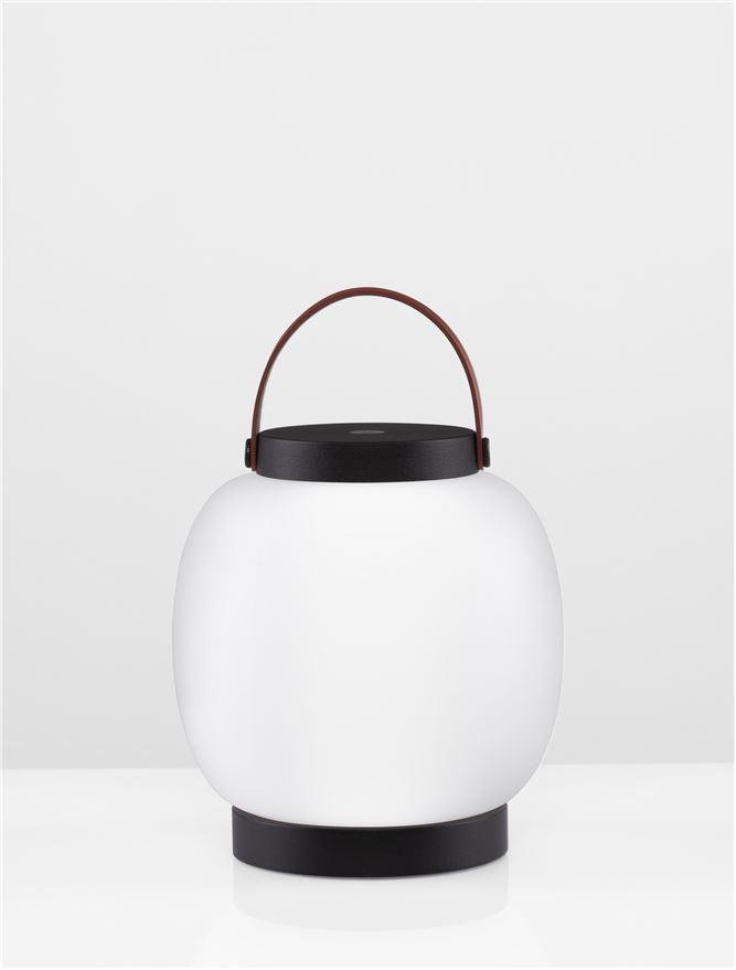 NV 9002876 Venkovní stolní lampa JIGRA černý hliník a akryl LED 2W 3000K 3,7V 306st. IP54 vypínač na těle / USB kabel - NOVA LUCE (obrázek 3)