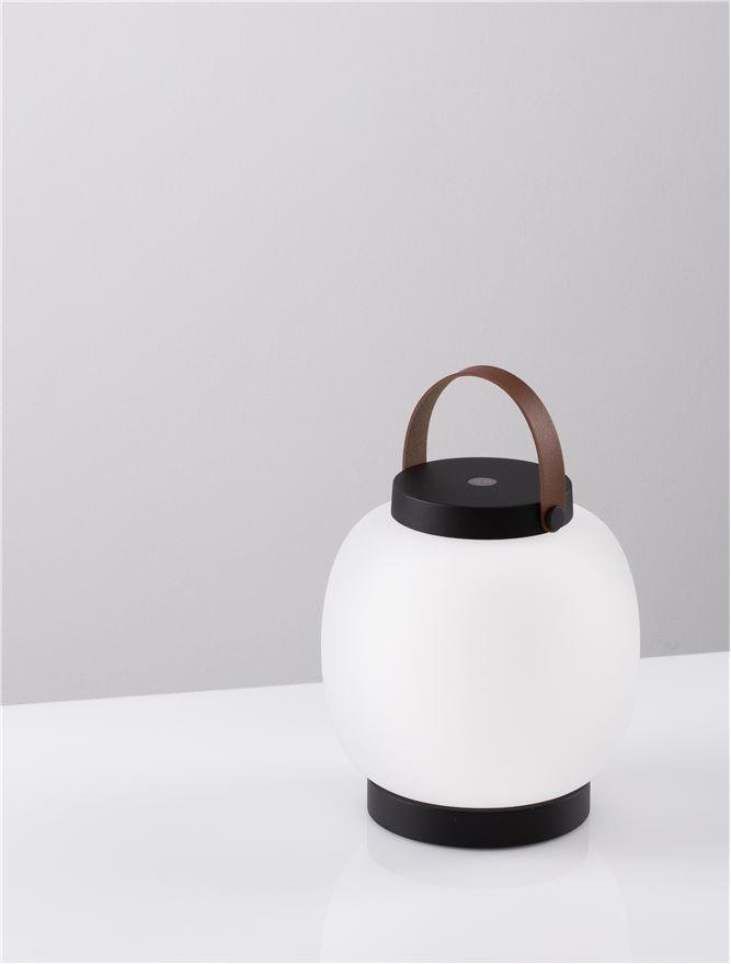 NV 9002876 Venkovní stolní lampa JIGRA černý hliník a akryl LED 2W 3000K 3,7V 306st. IP54 vypínač na těle / USB kabel - NOVA LUCE (obrázek 9)