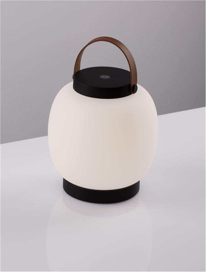 NV 9002876 Venkovní stolní lampa JIGRA černý hliník a akryl LED 2W 3000K 3,7V 306st. IP54 vypínač na těle / USB kabel - NOVA LUCE (obrázek 10)