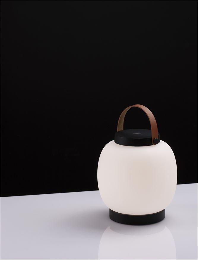 NV 9002876 Venkovní stolní lampa JIGRA černý hliník a akryl LED 2W 3000K 3,7V 306st. IP54 vypínač na těle / USB kabel - NOVA LUCE (obrázek 11)