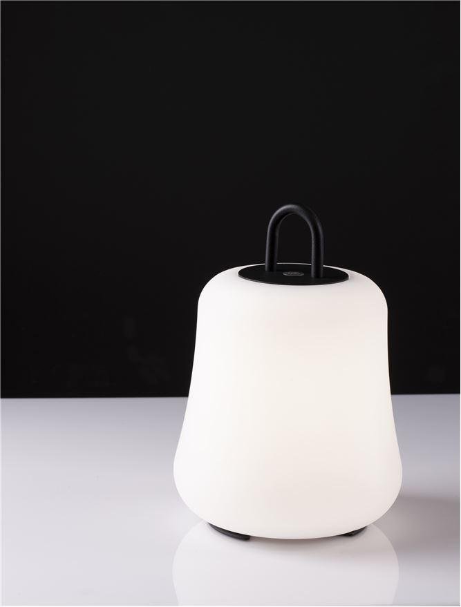 NV 9002877 Venkovní stolní lampa JIGRA černý hliník a akryl LED 2W 3000K 3,7V 339st. IP54 vypínač na těle / USB kabel - NOVA LUCE (obrázek 11)