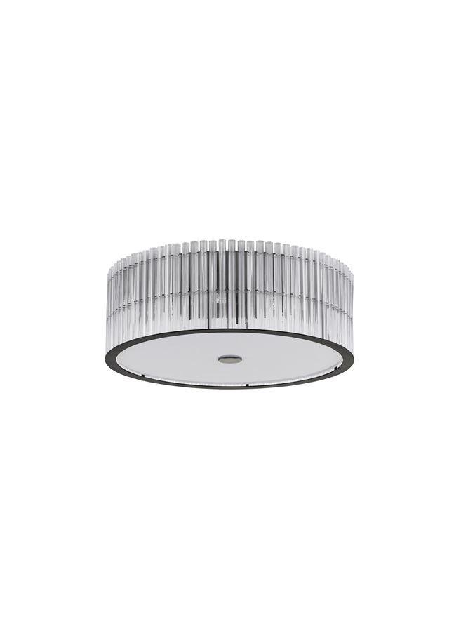 NV 9006058 Stropní svítidlo BAROK závěsné svítidlo matná černá a čiré sklo G9 - NOVA LUCE (obrázek 2)
