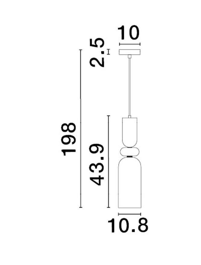 NV 9009236 Závěsné svítidlo MURANO zlatý kov lesklé tmavě zelené, růžové a světle šedé sklo E14 3x5W 230V IP20 bez žárovky - NOVA LUCE (obrázek 4)