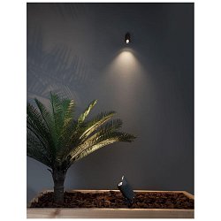 Obrázek pro produkt Venkovní svítidlo s bodcem INSIDE černý hliník a sklo LED 7W 3000K 220-240V 24st. IP65 - NOVA LUCE