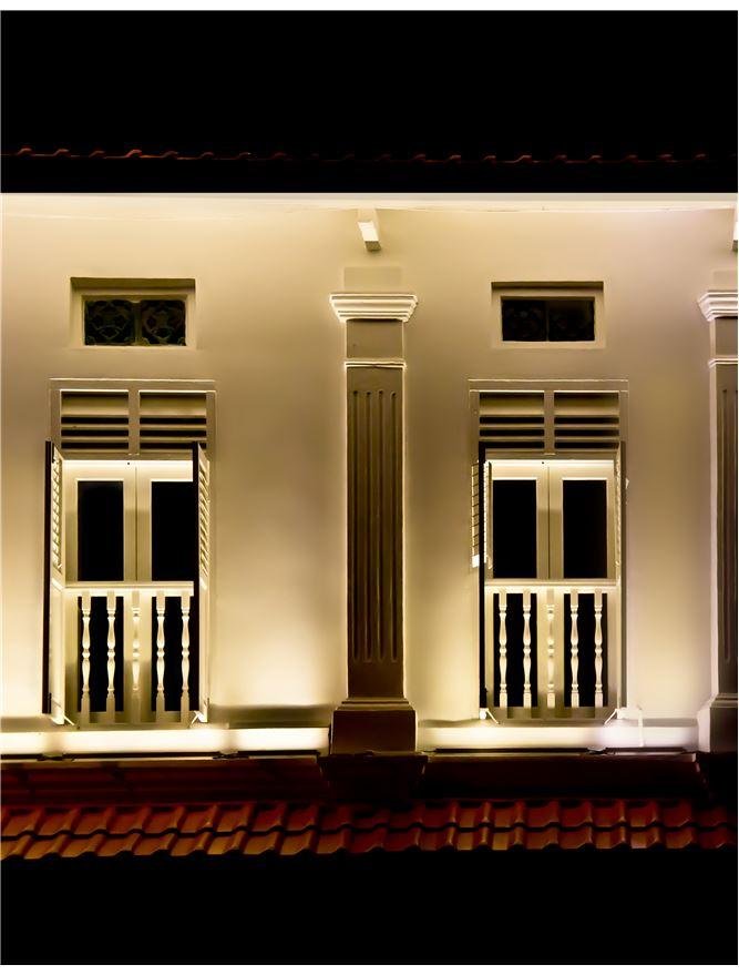 Levně NV 9011161 WALL WASHER černý hliník a sklo LED Chip Cree 36W 3000K DC24V nastavitelné 30st. IP67 Max Power 300W - NOVA LUCE