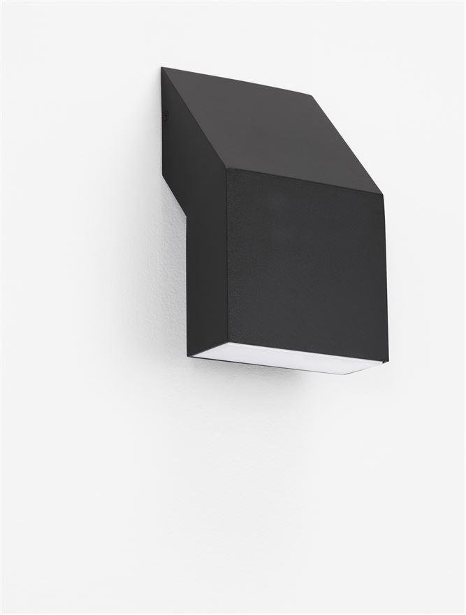 NV 9020928 Venkovní nástěnné svítidlo BRIGITTA černý hliník a akrylový difuzor proti oslnění LED 6W 3000K 100-240V IP65 - NOVA LUCE (obrázek 7)