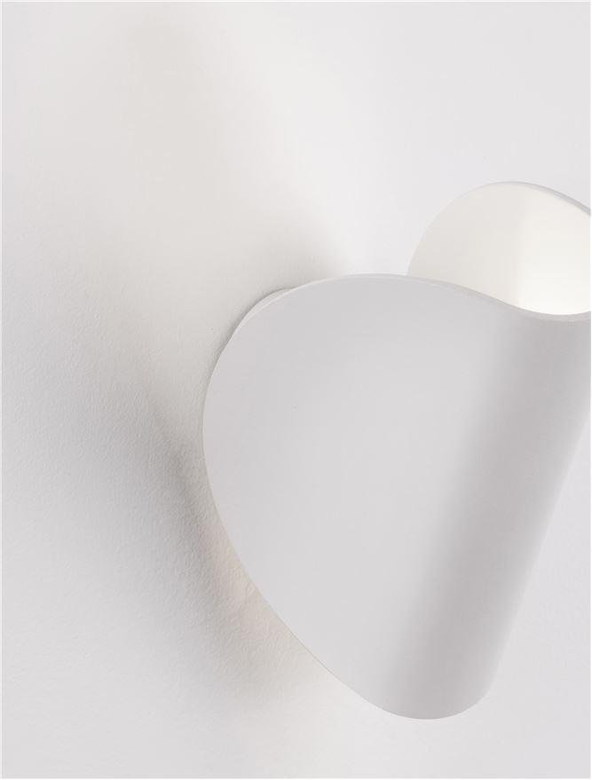 NV 9026119 AKCE - Venkovní nástěnné svítidlo ARABELLA bílý hliník a čiré sklo LED 6W 3000K IP54 - NOVA LUCE (obrázek 4)