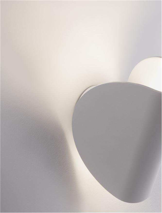 NV 9026119 AKCE - Venkovní nástěnné svítidlo ARABELLA bílý hliník a čiré sklo LED 6W 3000K IP54 - NOVA LUCE (obrázek 6)