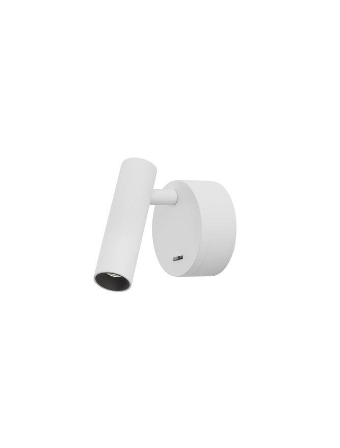 NV 9030201 Bodové svítidlo CLIP bílý hliník LED Philips 3W vypínač na těle 3000K IP20 - NOVA LUCE (obrázek 3)