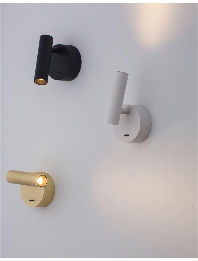NV 9030201 Bodové svítidlo CLIP bílý hliník LED Philips 3W vypínač na těle 3000K IP20 - NOVA LUCE (obrázek 6)
