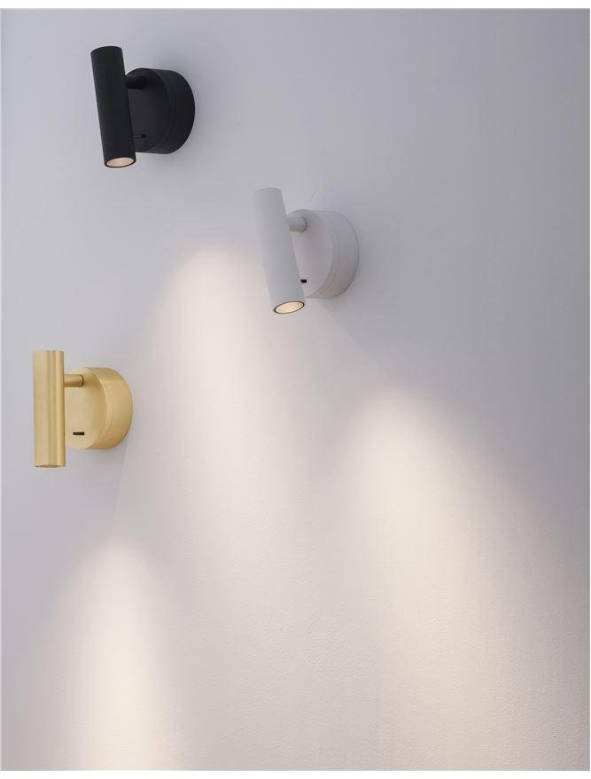NV 9030202 Bodové svítidlo CLIP černý hliník LED Philips 3W vypínač na těle 3000K IP20 - NOVA LUCE (obrázek 5)