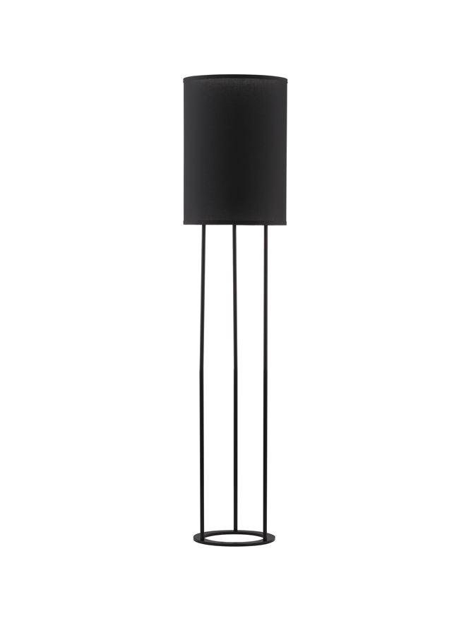 NV 9043301 Stojací lampa LEITH černé stínidlo a černý hliník E27 1x12W 230V IP20 bez žárovky - NOVA LUCE (obrázek 2)