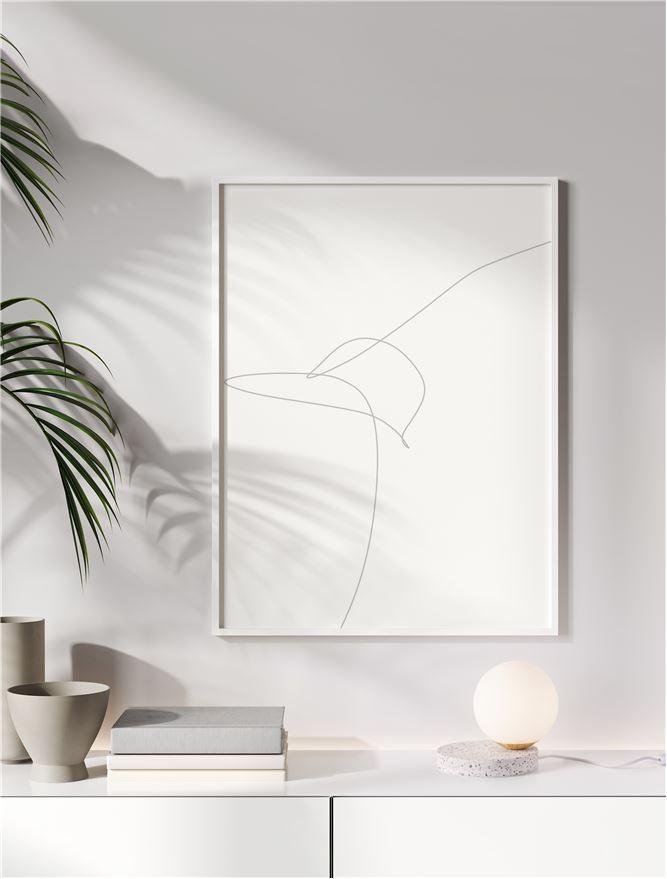 NV 9050167 Stolní lampa BESON šedá mramorová základna opálové sklo E14 1x5W 230V IP20 bez žárovky - NOVA LUCE