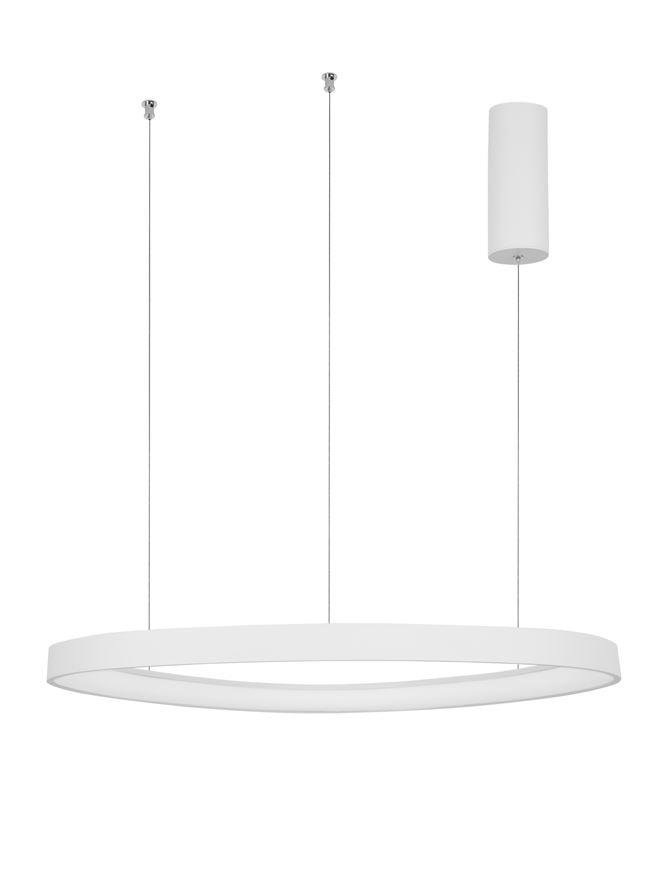 NV 9053551 Závěsné svítidlo ESTEVA bílý hliník a akryl LED 48W 230V 3000K IP20 stmívatelné - NOVA LUCE