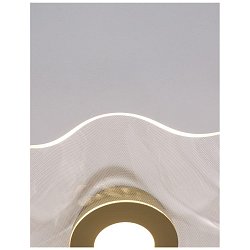 Obrázek pro produkt Stropní svítidlo SIDERNO zlatý hliník a akryl LED 31W 230V 3000K IP20 - NOVA LUCE