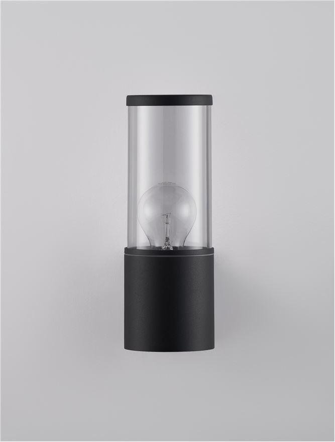 NV 9060181 Venkovní nástěnné svítidlo ZOSIA tmavě šedý hliník a čirý akryl E27 1x12W 220-240V bez žárovky IP65 - NOVA LUCE (obrázek 3)