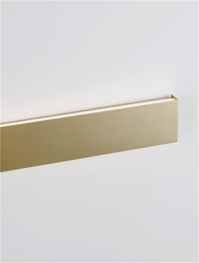NV 9060612 Nástěnné svítidlo SELINE zlatý hliník LED Philips 20W 230V 3000K IP44 - NOVA LUCE (obrázek 7)