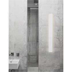 Obrázek pro produkt Nástěnné svítidlo SELINE bílý hliník LED Philips 36W 230V 3000K IP44 - NOVA LUCE