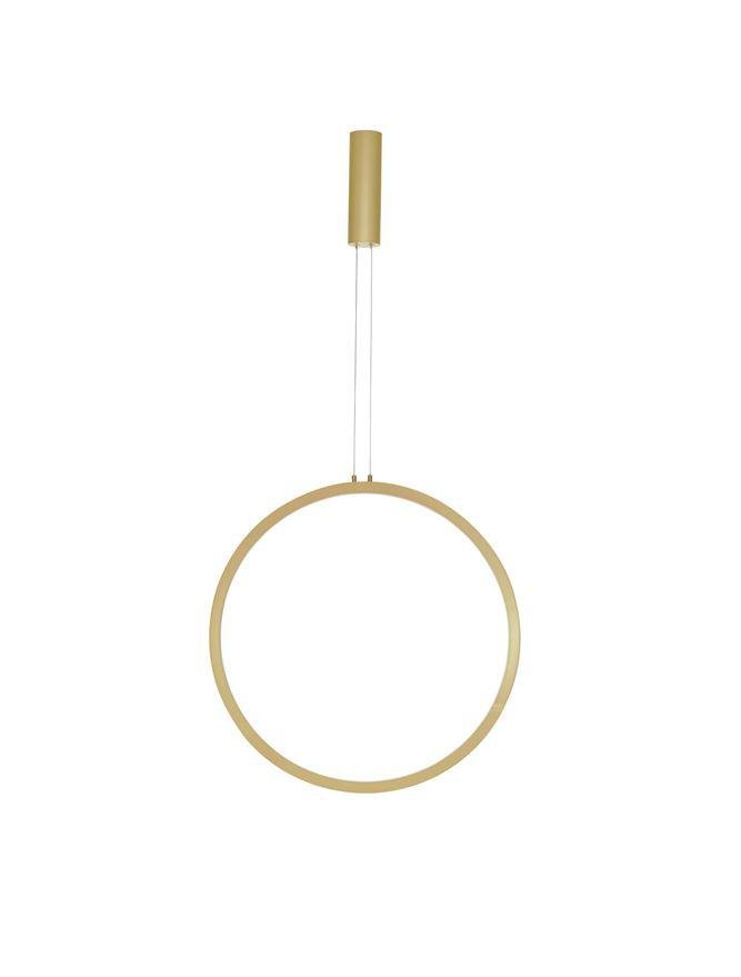 NV 9070168 Závěsné svítidlo CHANGE zlatý hliník a akryl LED 35W 230V 3000K IP20 stmívatelné - NOVA LUCE