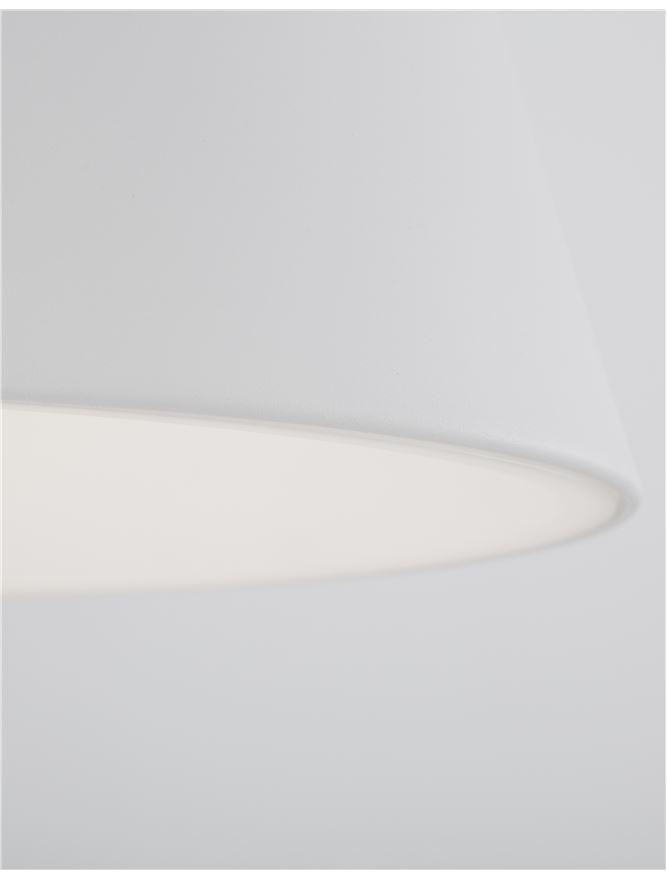 NV 9077882 Závěsné svítidlo VOLCANO kov a akrylový difuzor bílá LED 33W 230V 3000K IP20 - NOVA LUCE (obrázek 5)