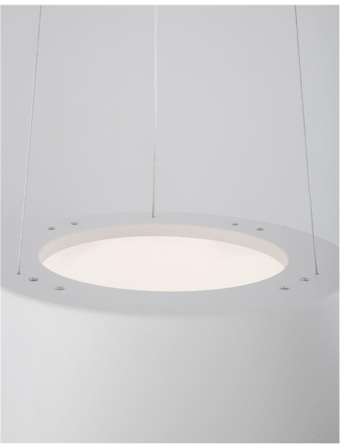 NV 9077882 Závěsné svítidlo VOLCANO kov a akrylový difuzor bílá LED 33W 230V 3000K IP20 - NOVA LUCE (obrázek 7)