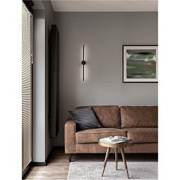Obrázek pro produkt Nástěnné svítidlo ADEN LED 10W 3000K hliník černá - NOVA LUCE