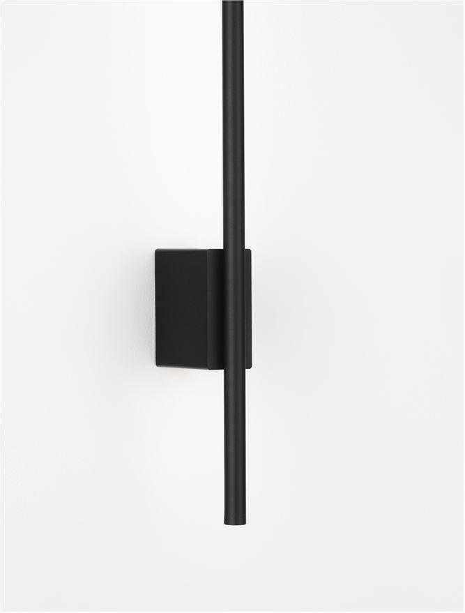 NV 9081104 Nástěnné svítidlo ADEN LED 10W 3000K hliník černá - NOVA LUCE