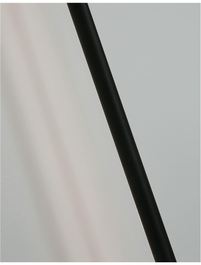 NV 9081120 Nástěnné svítidlo GROPIUS černý hliník LED 20W 230V 3000K IP20 - NOVA LUCE (obrázek 5)