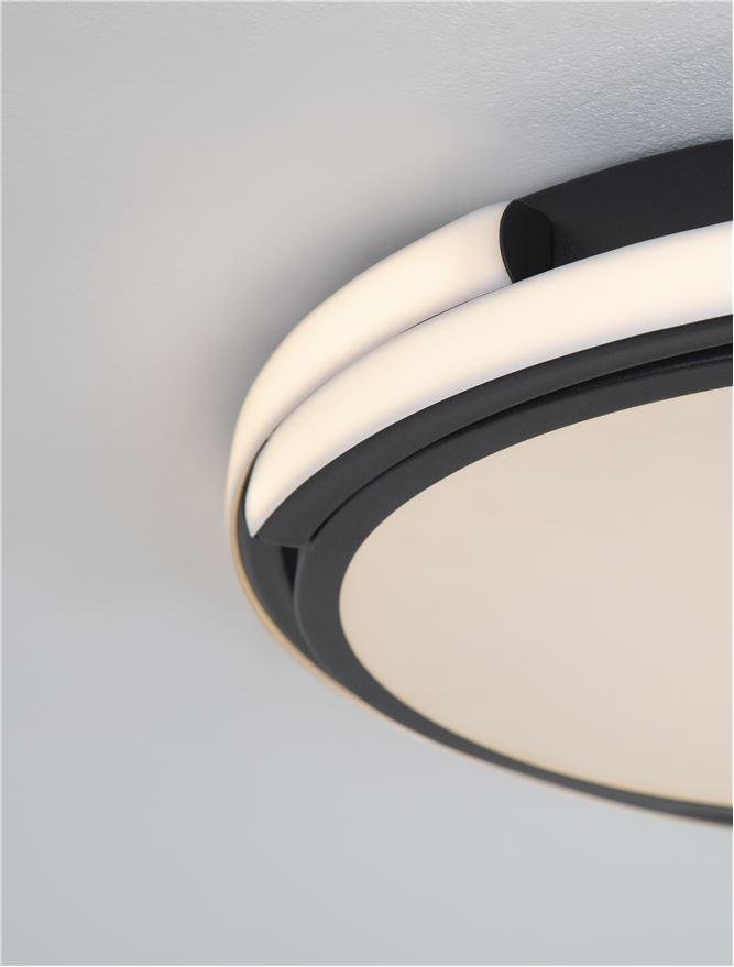 NV 9081206 Stropní svítidlo ODREY stropní svítidlo ocel, akryl, hliník LED 30W eaglerise driver - NOVA LUCE