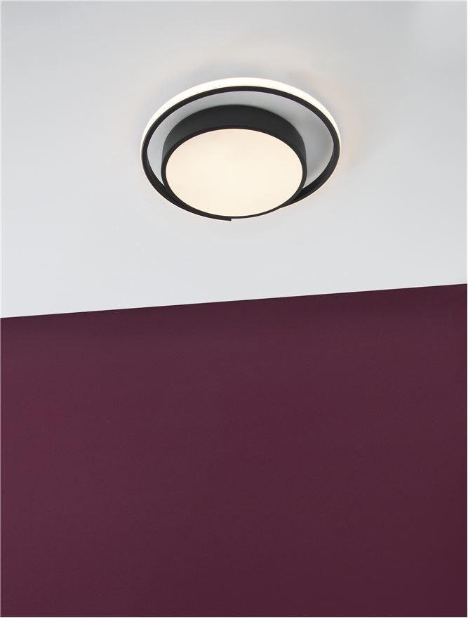 NV 9081206 Stropní svítidlo ODREY stropní svítidlo ocel, akryl, hliník LED 30W eaglerise driver - NOVA LUCE (obrázek 3)