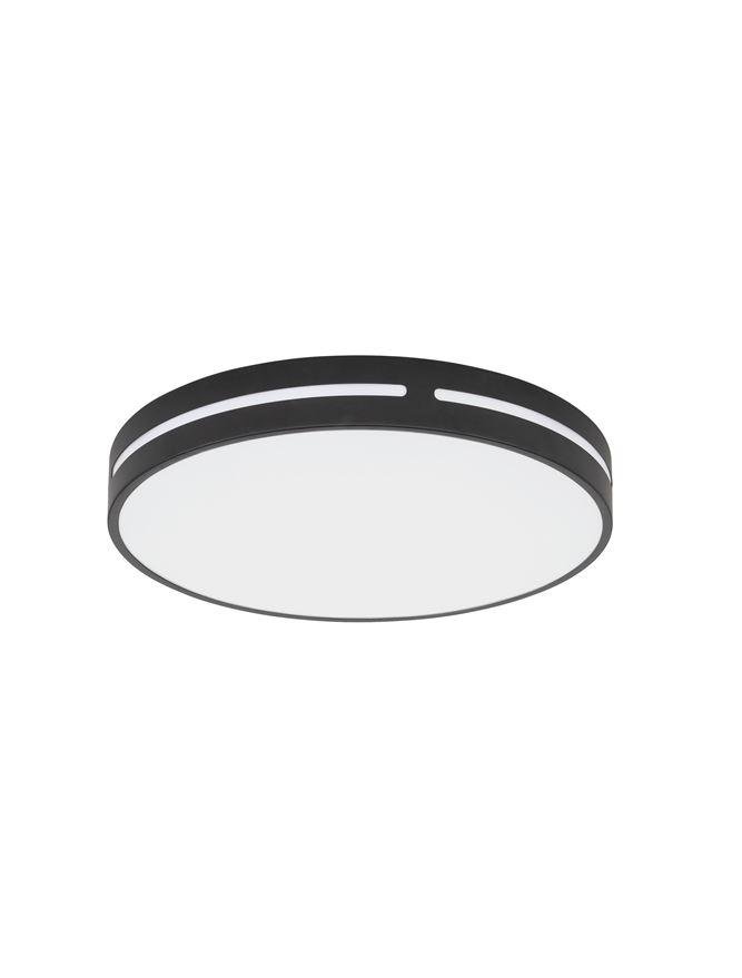 NV 9081210 Stropní svítidlo WHEEL černý hliník a akryl LED 30W 230V 3000K IP20 - NOVA LUCE (obrázek 2)