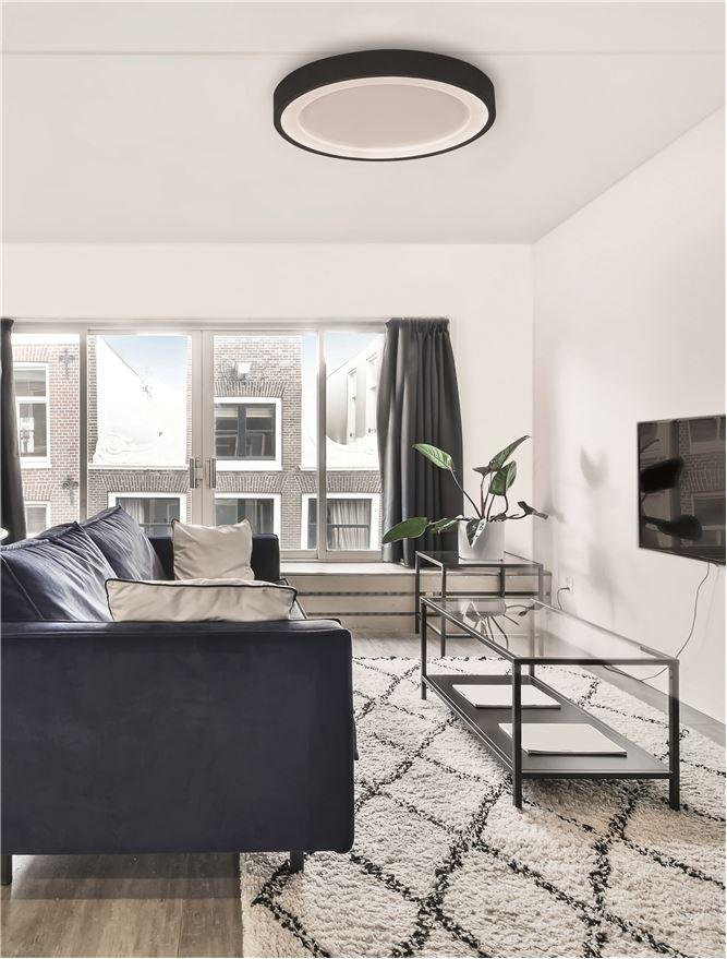 NV 9081220 Stropní svítidlo NODI černý hliník a akryl LED 30W 230V 3000K IP20 - NOVA LUCE