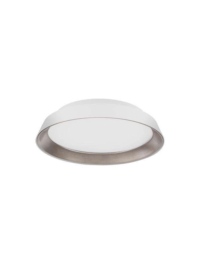 NV 9081260 Stropní svítidlo VELA bílá zvenku kávová hnědá uvnitř hliník a akryl LED 30W 230V CRI 80 3000K IP20 stmívatelné - NOVA LUCE