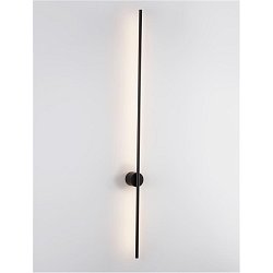 Obrázek pro produkt Nástěnné svítidlo ADEN černý hliník LED 20W 220-240V 3000K IP20 - NOVA LUCE