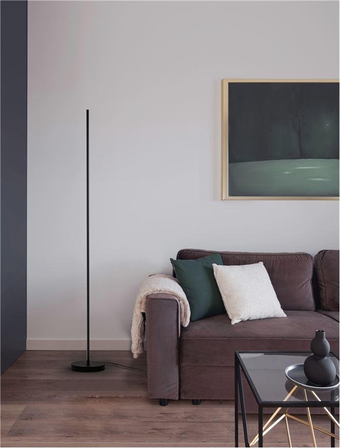 NV 9081830 Stojací lampa COLBY černý hliník LED 18W 220-240V 3000K IP20 - NOVA LUCE