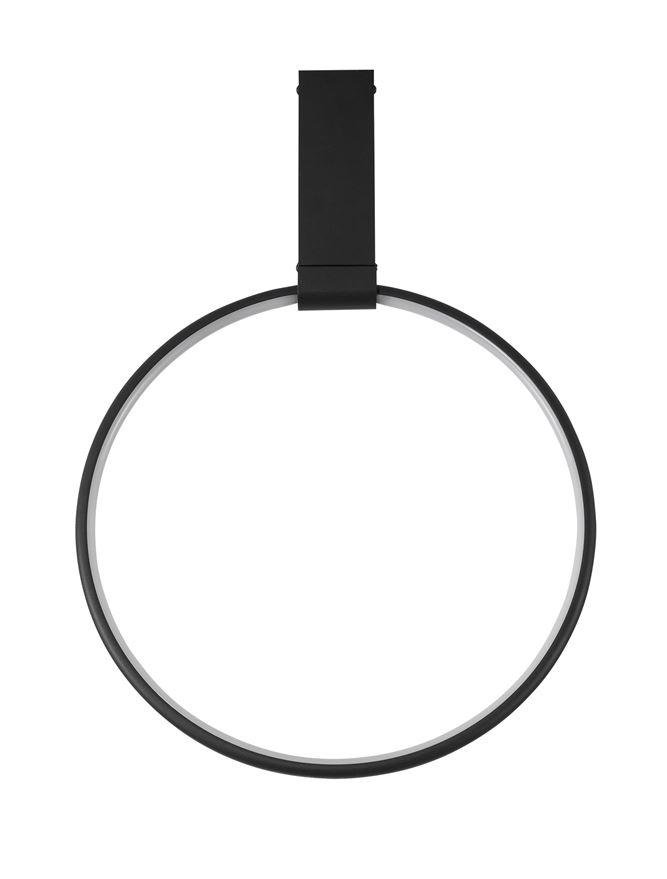 NV 9085241 Stropní svítidlo GARVE černá ocel+hliník LED 30W stmívatelné - NOVA LUCE (obrázek 2)