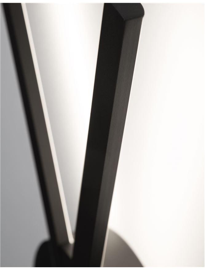 NV 9100202 Nástěnné svítidlo RESLIN černý hliník a akryl LED 18W 220V 3000K IP20 - NOVA LUCE (obrázek 7)