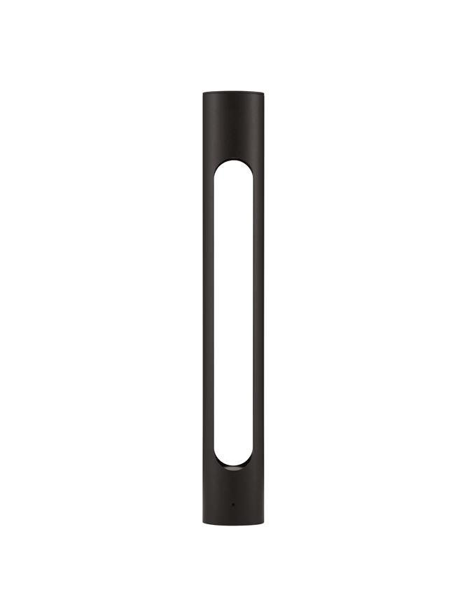 NV 9100917 Venkovní sloupkové svítidlo ELLERY černý hliník a akryl LED 12W 3000K 100-240V IP65 - NOVA LUCE