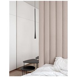 Obrázek pro produkt Závěsné svítidlo GOCCIO černý hliník a ocel černý kabel LED 7W 230V 3000K IP20 - NOVA LUCE