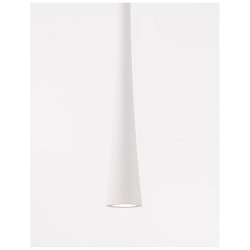 Obrázek pro produkt Závěsné svítidlo GOCCIO bílý hliník a ocel bílý kabel LED 7W 230V 3000K IP20 - NOVA LUCE