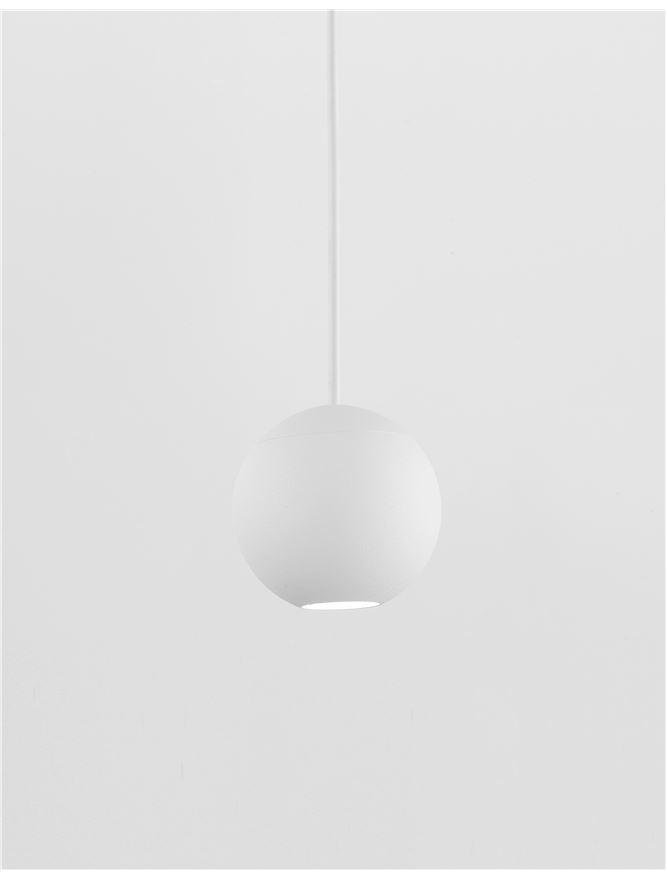 NV 9103211 Závěsné svítidlo NOCCI bílý hliník bílý kabel LED 4.5W 230V 3000K IP20 - NOVA LUCE (obrázek 3)
