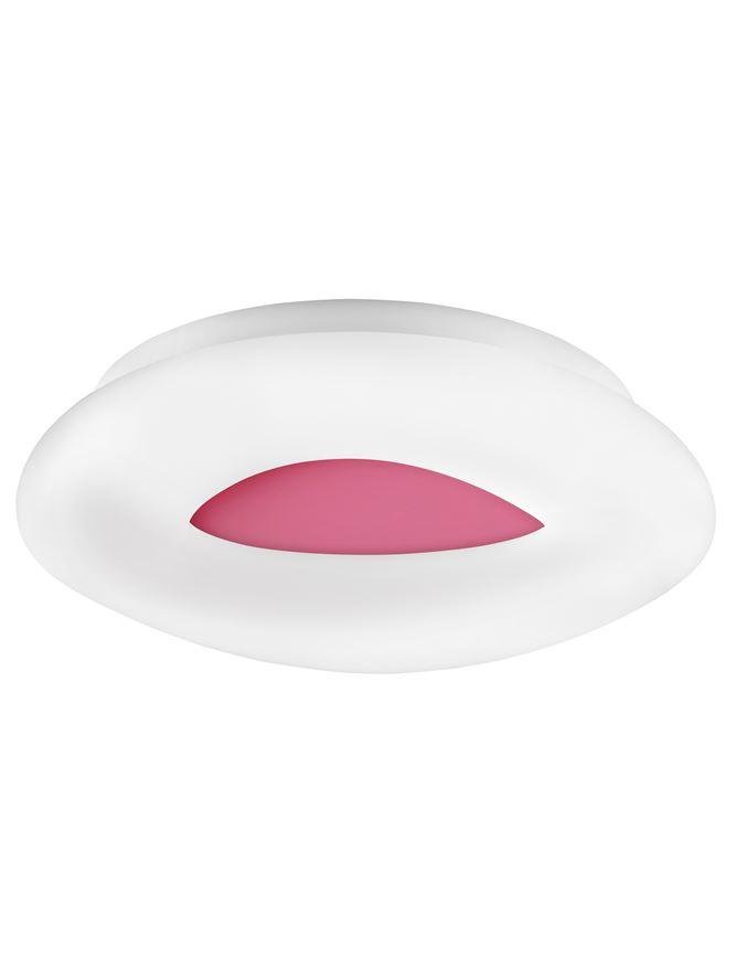 NV 9106242 Stropní svítidlo CIA růžový hliník a akryl LED 38W 230V 3000K IP20 stmívatelné - NOVA LUCE