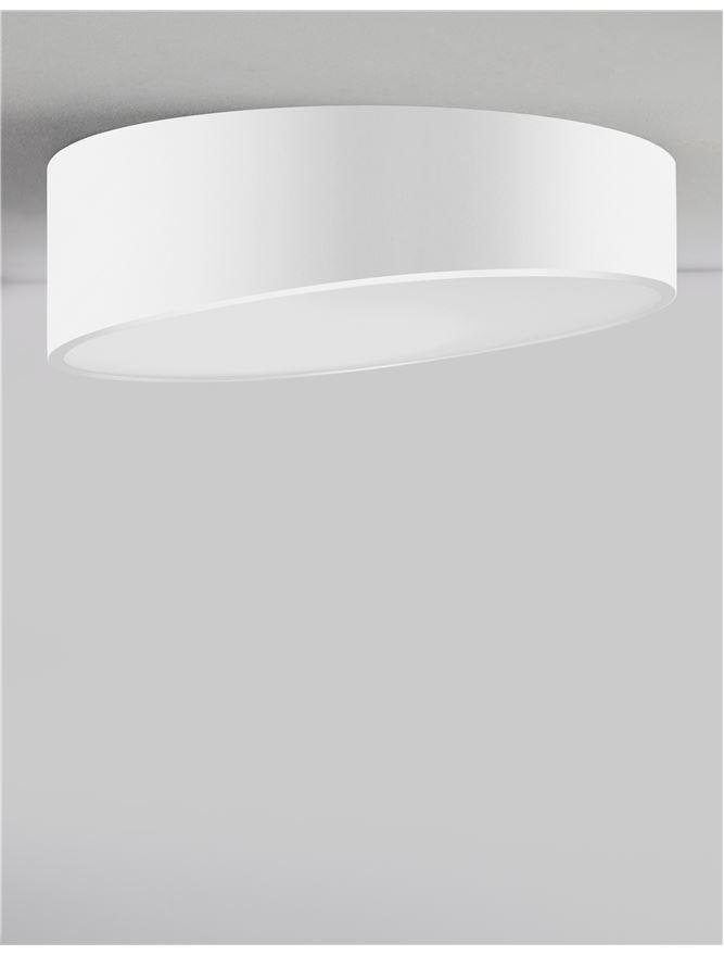 NV 9111362 Stropní svítidlo MAGGIO bílý hliník matný bílý akrylový difuzor LED 60W 230V 3000K IP20 - NOVA LUCE (obrázek 3)