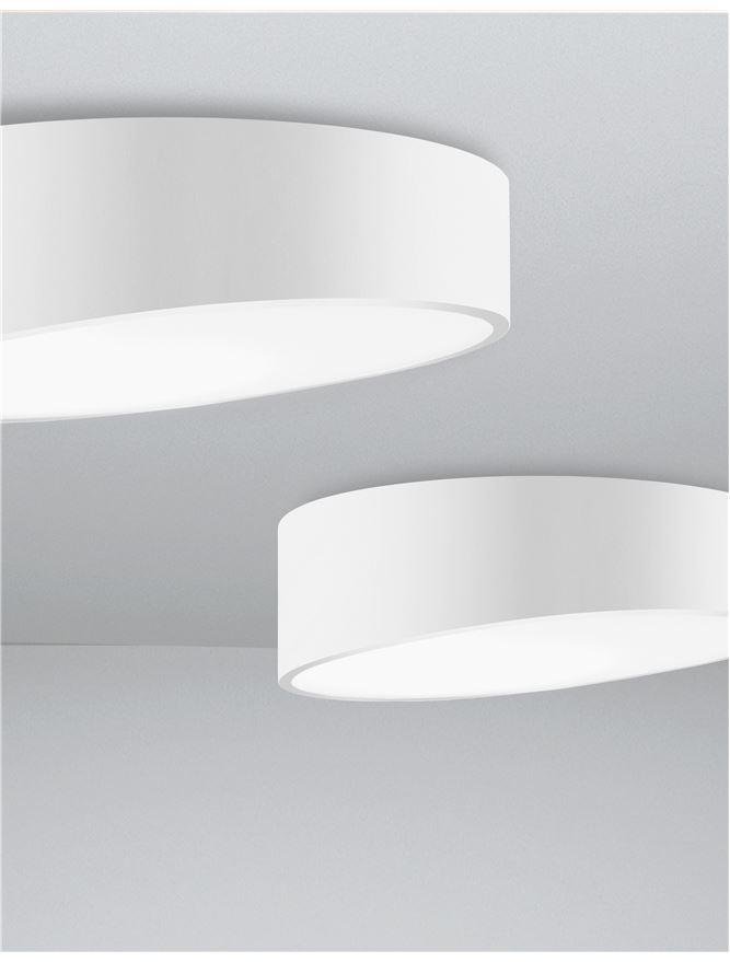 NV 9111362 Stropní svítidlo MAGGIO bílý hliník matný bílý akrylový difuzor LED 60W 230V 3000K IP20 - NOVA LUCE (obrázek 5)
